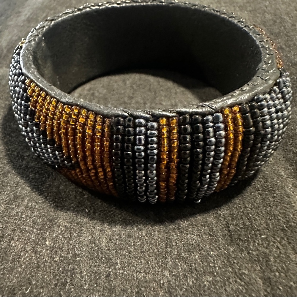 Handmade Beaded Bracelet. Masai. Bought in Africa, July 2025